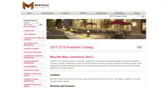 Desktop Screenshot of catalog.maryville.edu